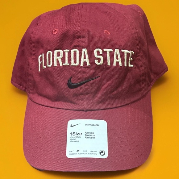 Nike Team Sports Florida State Seminoles FSU Heritage86 OSFM Hat Cap - Picture 1 of 4